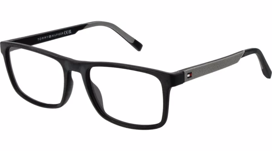Tommy Hilfiger Black Polyamide Glasses (Frames)