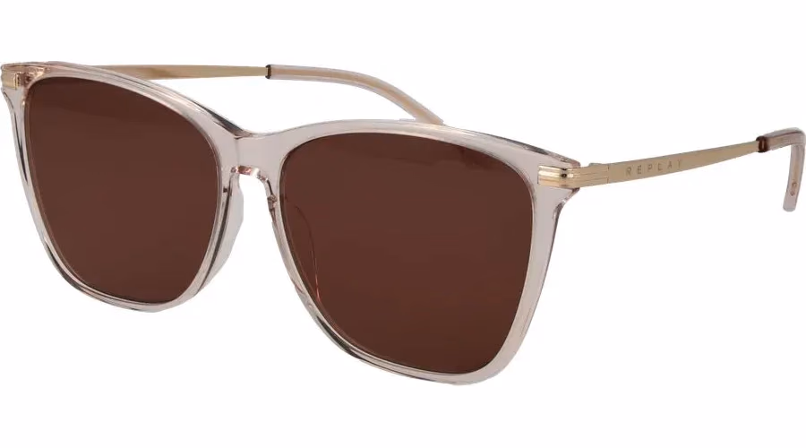 Replay Beige Plastic Sunglasses