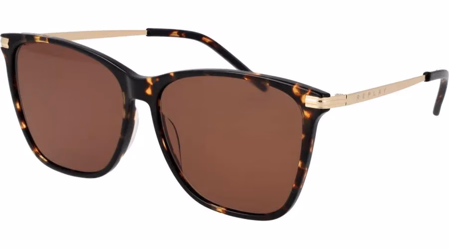 Replay Bicolor Plastic Sunglasses