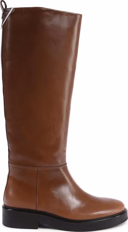 Tommy Hilfiger Brown Leather Ankle Boots