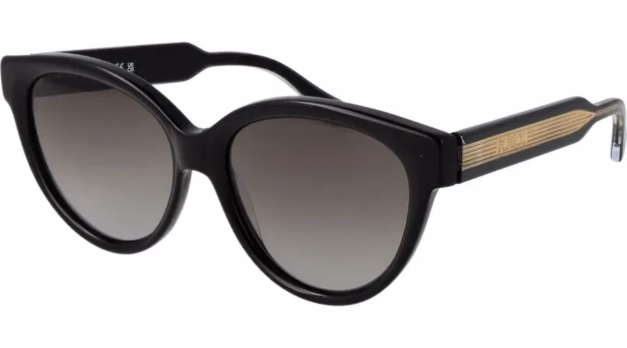 Replay Black Plastic Sunglasses