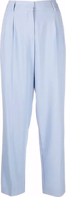 BLANCA VITA Blue Elastane Dress Pants