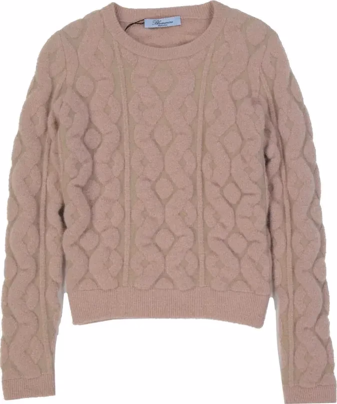 Blumarine Multicolor Mohair Sweatshirt