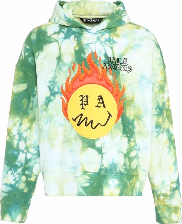 Palm Angels Bicolor Cotton Sweatshirt