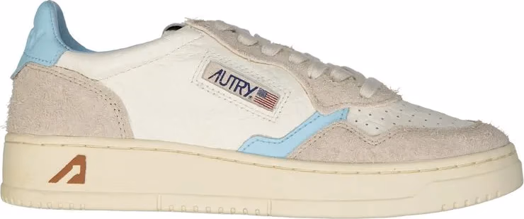 Autry White Leather Low Top Sneakers