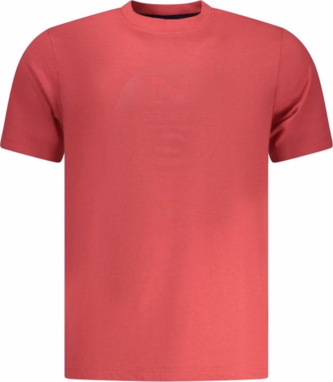 North Sails Rosso Cotton Men T-Shirt