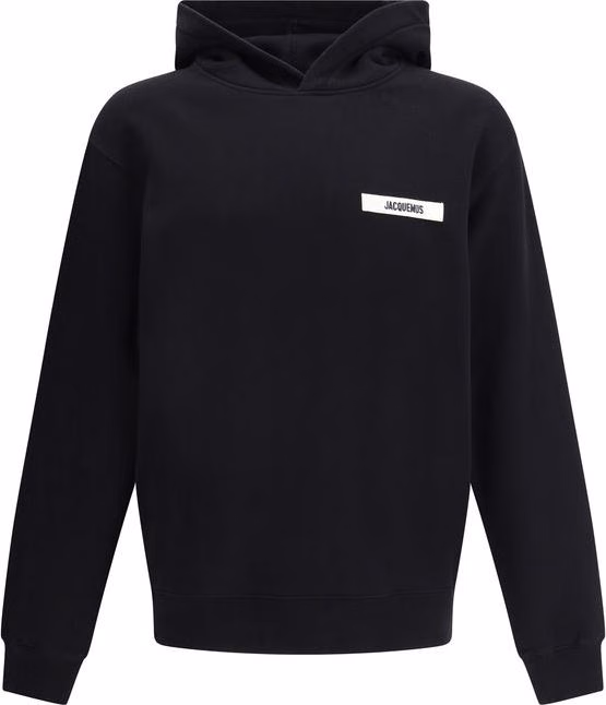 Jacquemus Black Cotton Sweatshirt