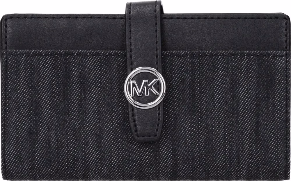 Michael Kors Black Fabric Wallet