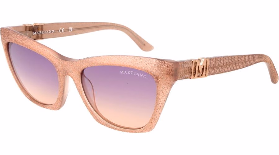Marciano by Guess Beige Acetate Sunglasses