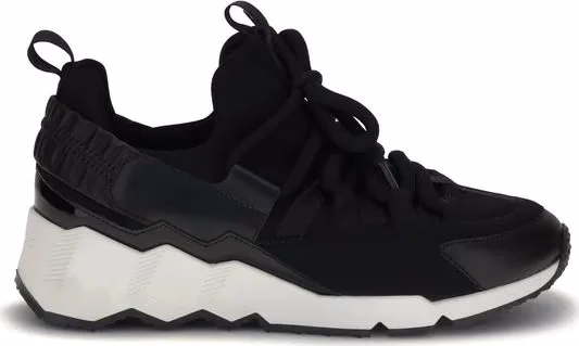 Pierre Hardy Black Neoprene Athletic Sneakers
