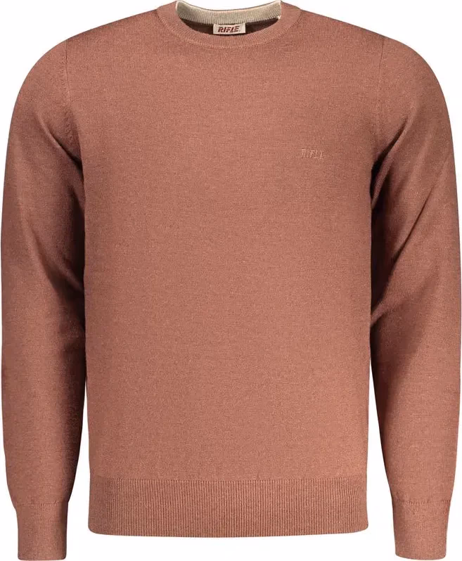 Rifle Marrone Poliestere Mens Sweater