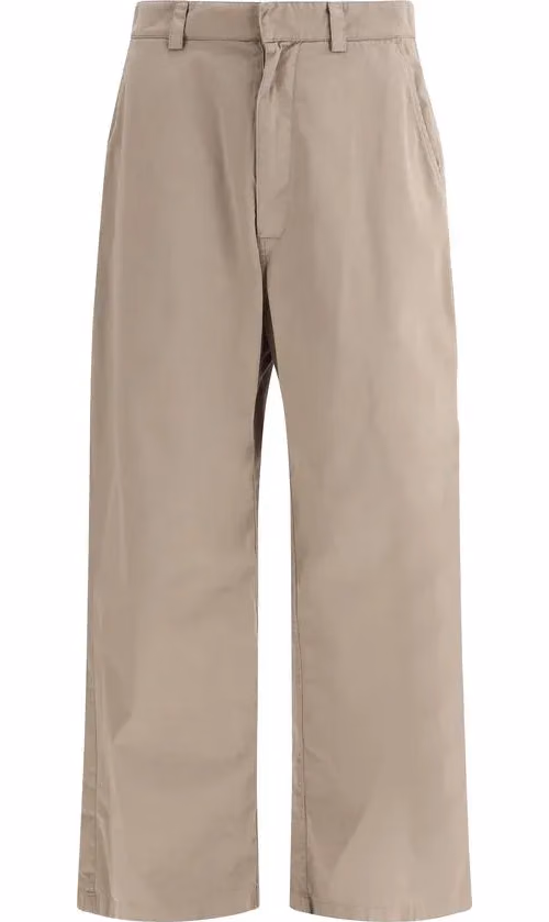 Balenciaga Beige Cotton Casual Pants