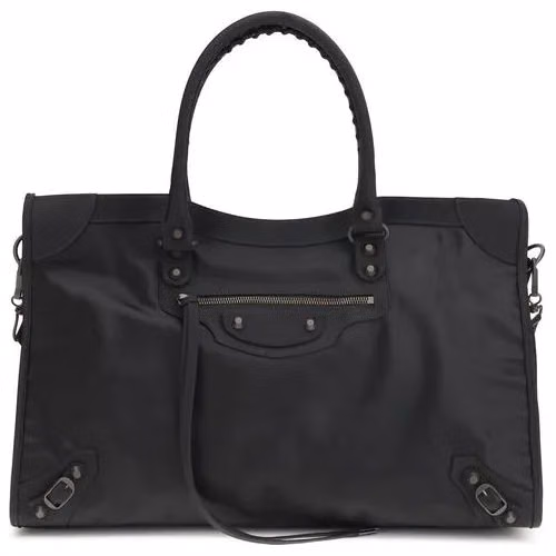 Balenciaga Black Polyamide Handbag
