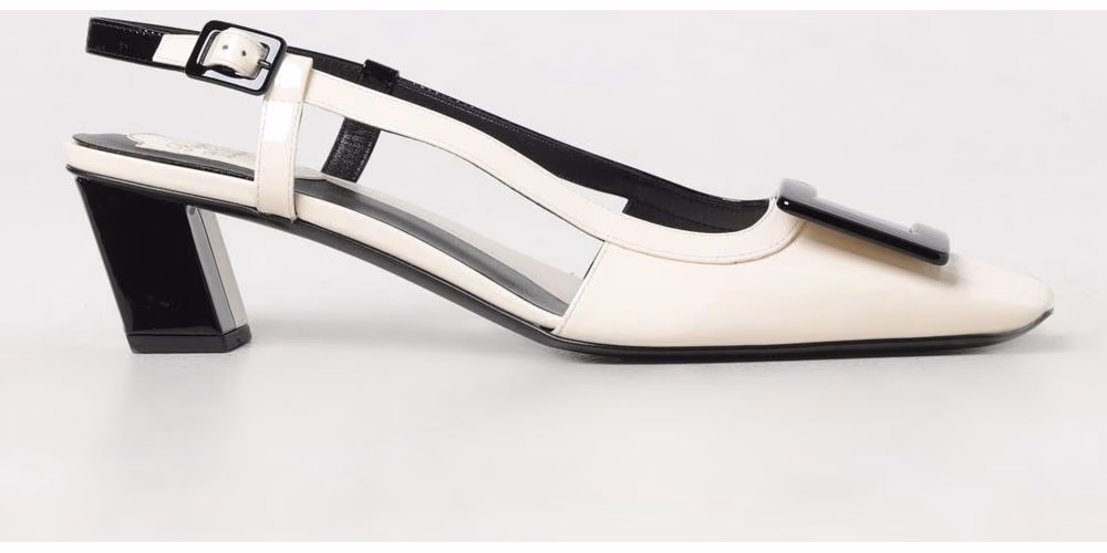 Roger Vivier Black Leather High Heel Pumps