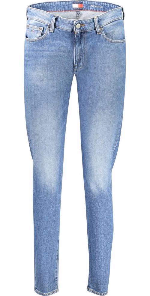 Tommy Hilfiger Blue Cotton Women's Slim Jeans