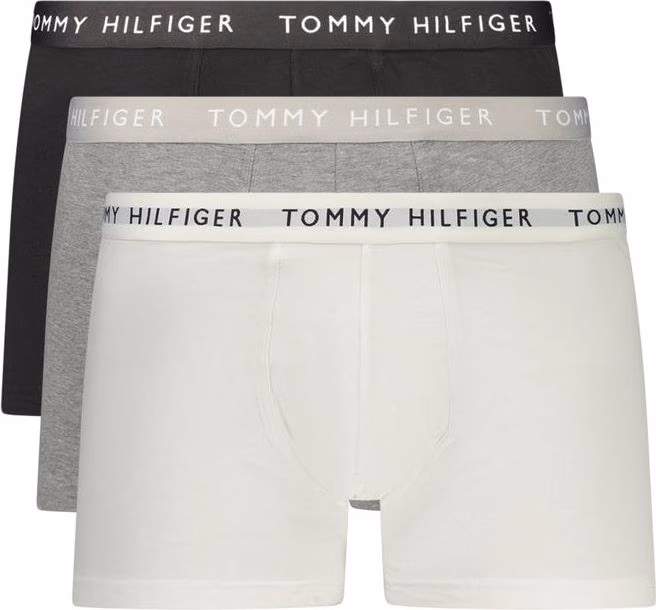 Tommy Hilfiger Grey Cotton Men's Boxer Short