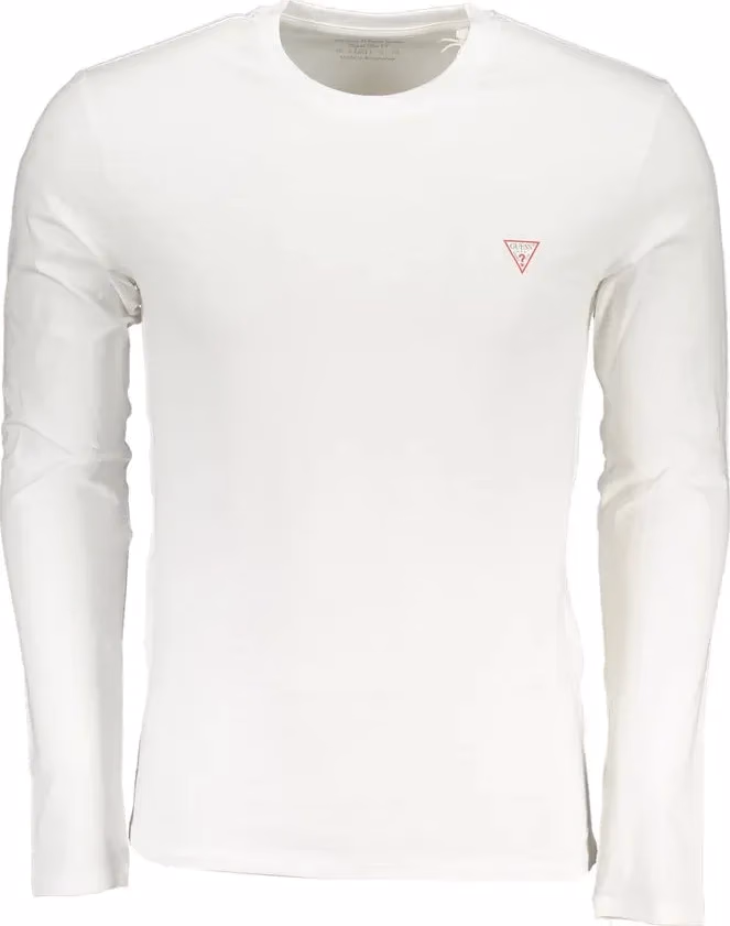 Guess Jeans White Cotton Men's T-Shirt