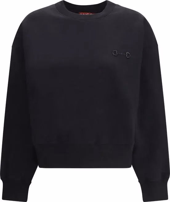 Gucci Black Cotton Sweatshirt