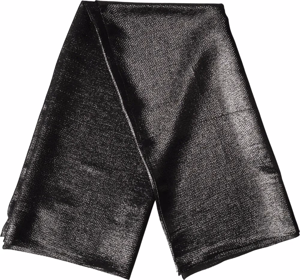 Dolce & Gabbana Black Silk Square Wrap Shawl Foulard 122cm x 120cm  Scarf