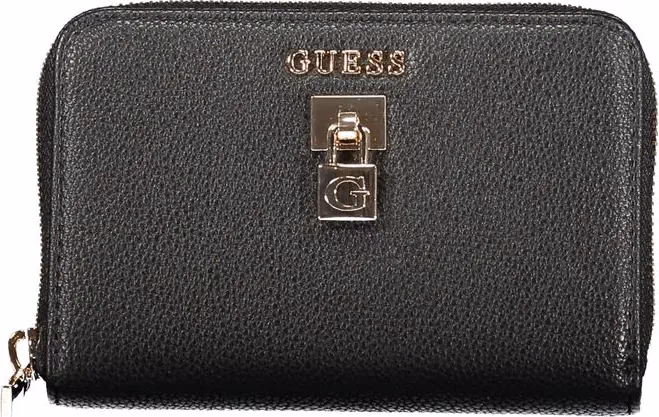 Guess Jeans Nero Poliuretano Women Wallet
