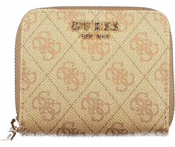 Guess Jeans Beige Polyurethane Women Wallet