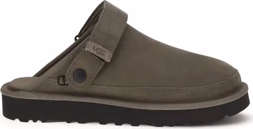 UGG Brown Calf Leather Bos Taurus Mules