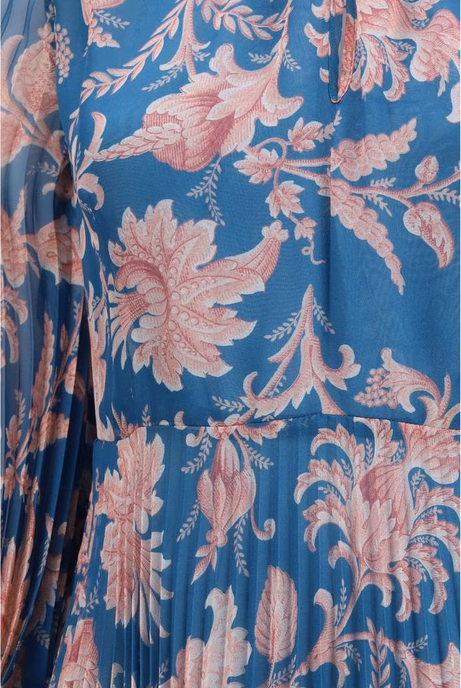 Etro Blue Polyester Casual Dress