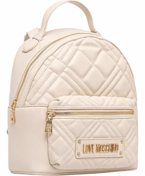 Love Moschino Beige Polyethylene Backpack