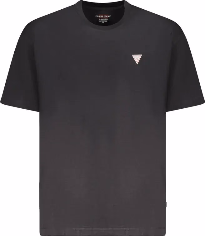Guess Jeans Nero Cotton Mens T-Shirt
