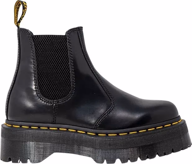 Dr. Martens Black Leather Ankle Boots