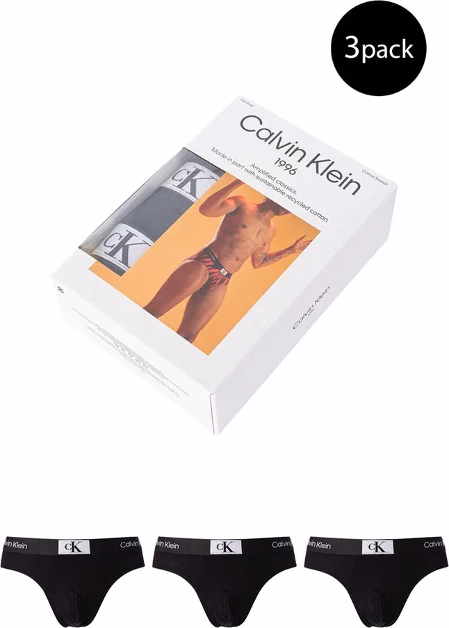 Calvin Klein Underwear Black Cotton Briefs
