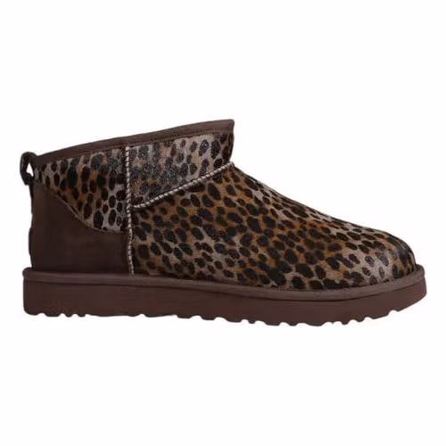 UGG Brown Suede Leather Ankle Boots
