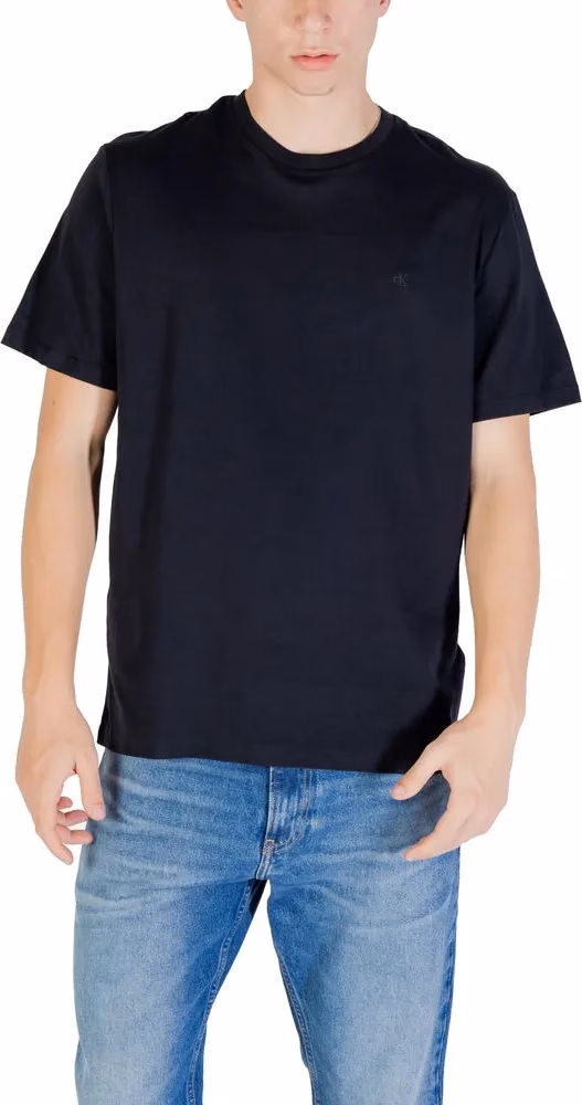 Calvin Klein Jeans Gray Cotton T-Shirt