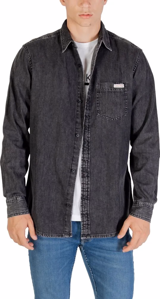 Calvin Klein Jeans Black Denim Shirt