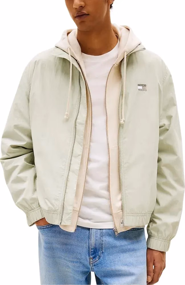 Tommy Hilfiger Jeans Bicolor Recycled Polyamide Bomber