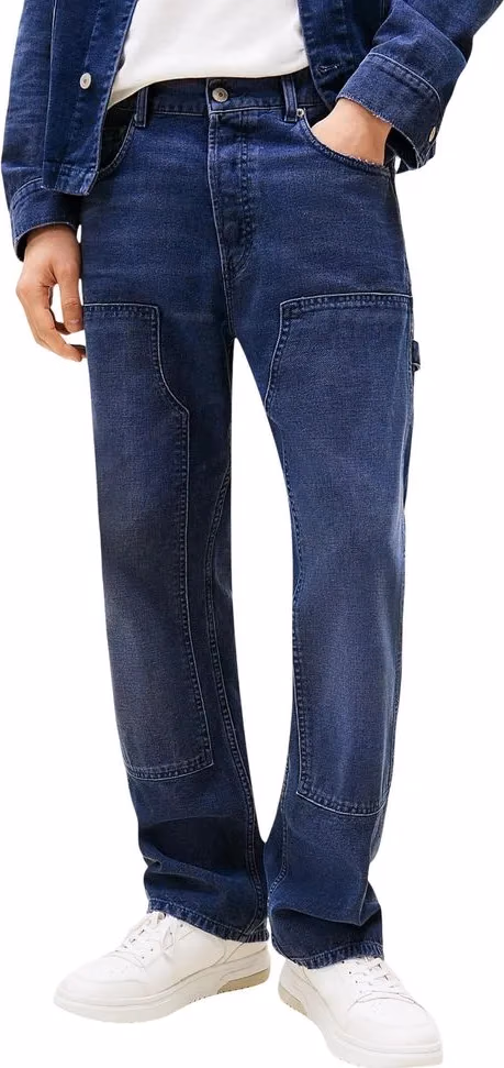 Tommy Hilfiger Jeans Blue Recycled Cotton Relaxed Fit Jeans