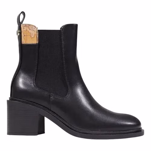 Alviero Martini Prima Classe Black Polyethylene Ankle Boots