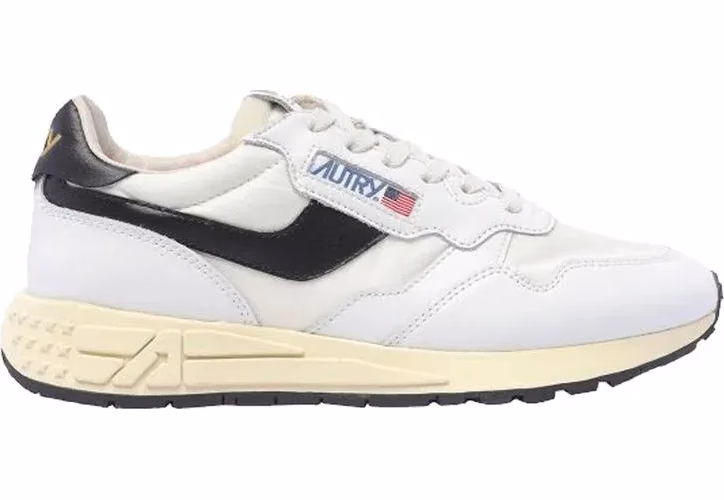 Autry White Leather Athletic Sneakers