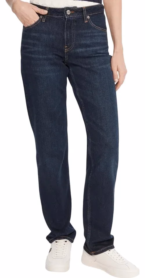 Tommy Hilfiger Blue Recycled Cotton Mom Jeans