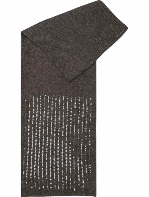 Pieces Bicolor Recycled Polyester Scarf
