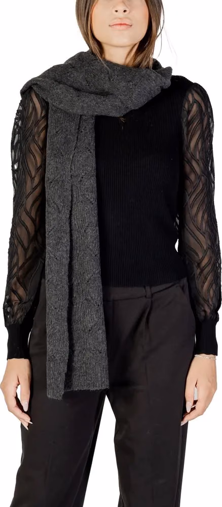 Only Gray Recycled Polyester Scarf