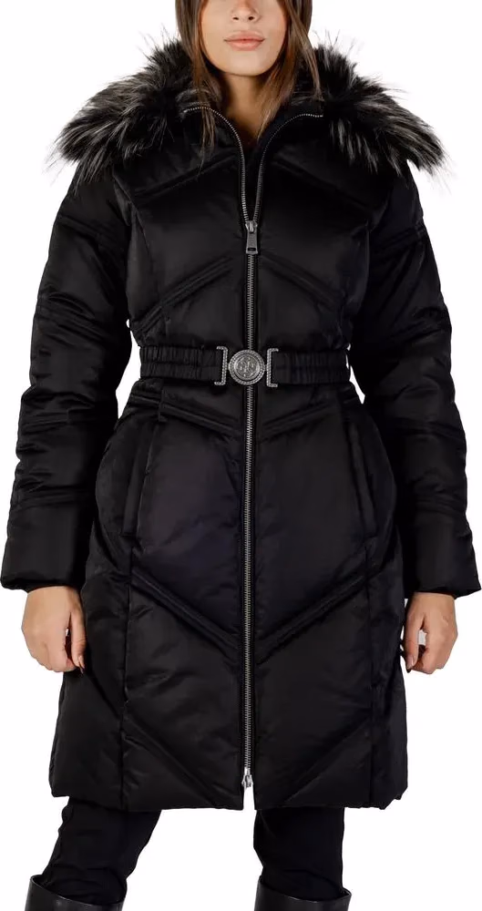 Guess Black Cotton Coat