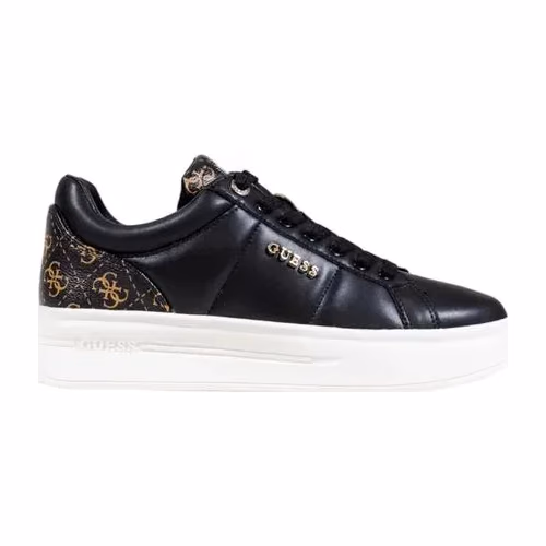 Guess Bicolor Polyester Low Top Sneakers
