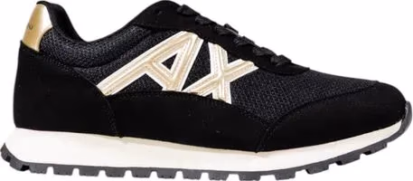 Armani Exchange Bicolor Polyester Athletic Sneakers
