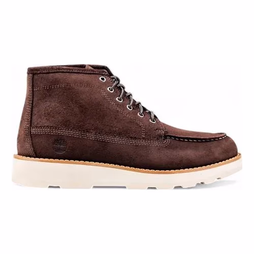 Timberland Brown Leather Lace-Up Boots