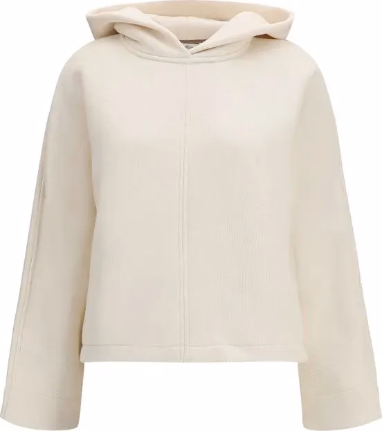 Max Mara Pure Beige Cotton Sweatshirt