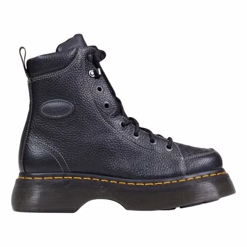 Dr. Martens Black Leather Ankle Boots