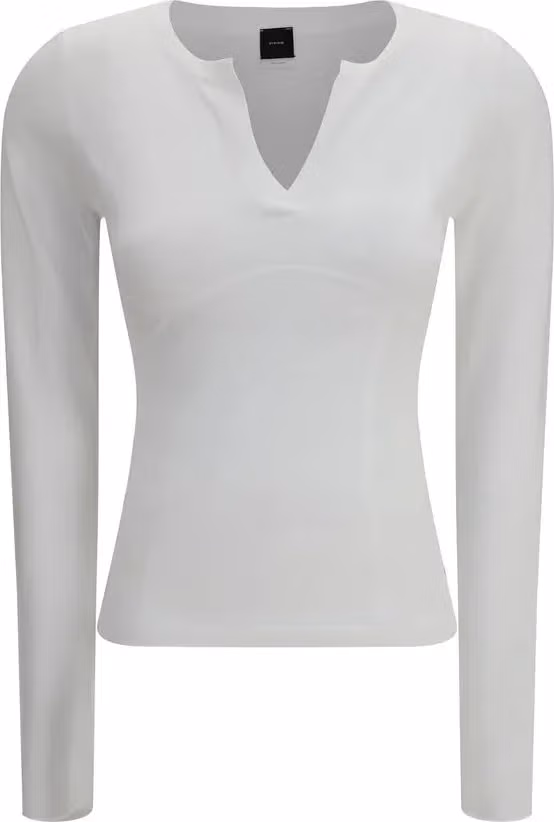 PINKO White Viscose Sweatshirt