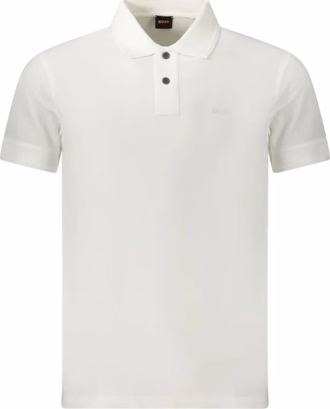 Hugo Boss Bianco Cotton Men Polo