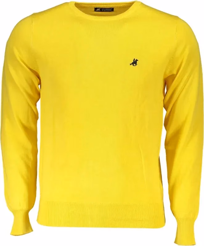 U.S. Grand Polo Giallo Cotton Men Sweater